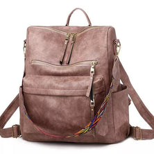 WW | Eleganter Weicher Leder-Rucksack