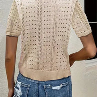 WW | Vielseitiger Komfort, Elegante Strickjacke Mit V-ausschnitt Für Frauen