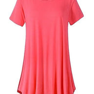 WW | Sommerliches Loose Fit T-shirt Mit Kurzen Ärmeln