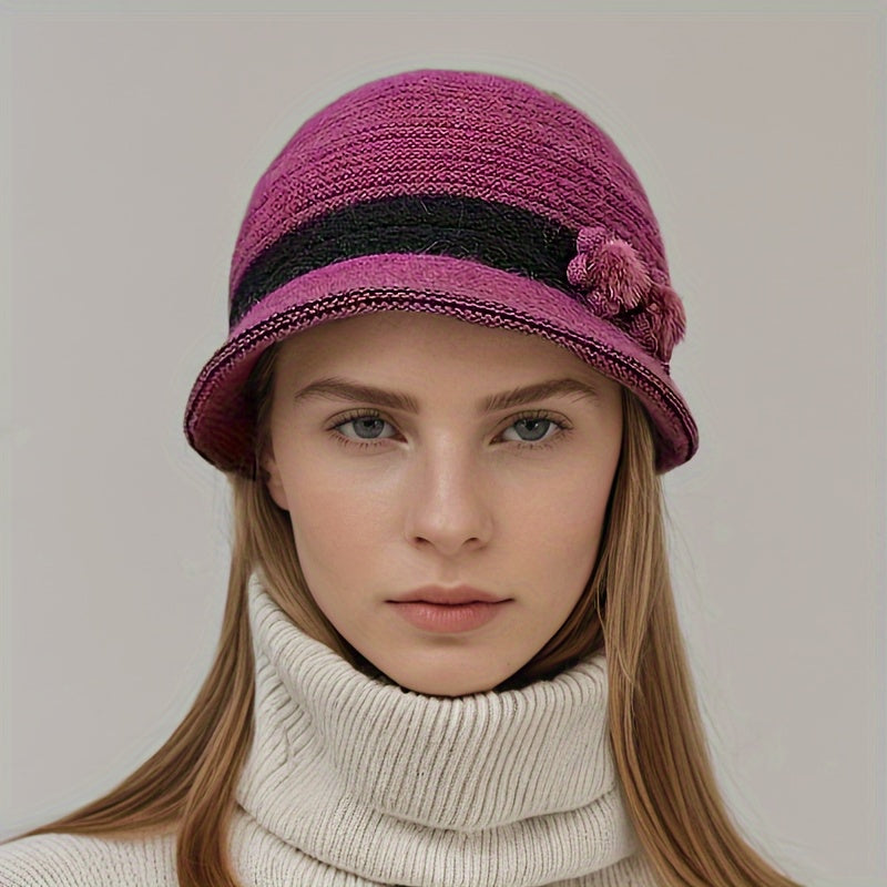 WW | Schickes Winter Stilvolles Gestricktes Set für Frauen