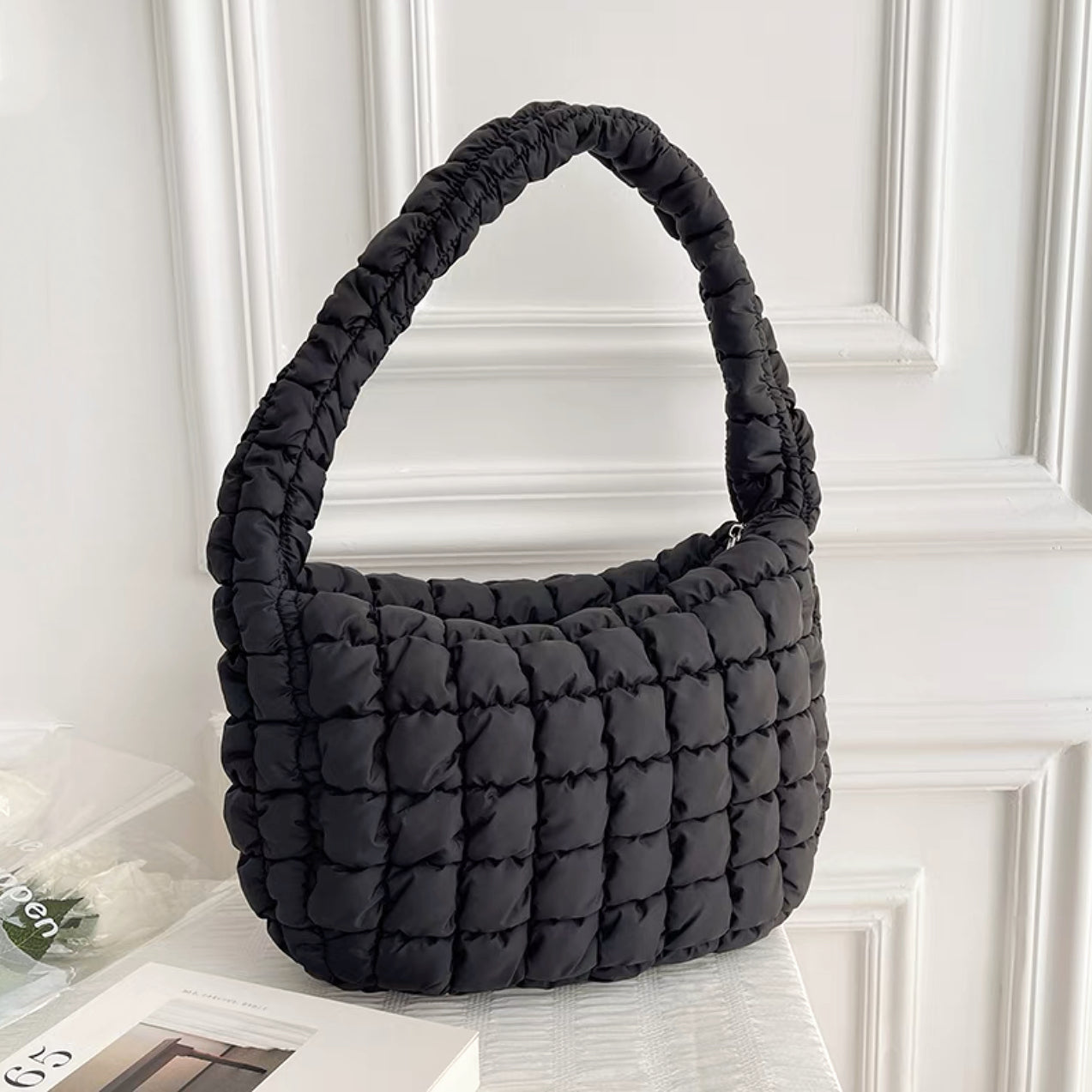 WW | Plissierte Schultertasche Für Frauen