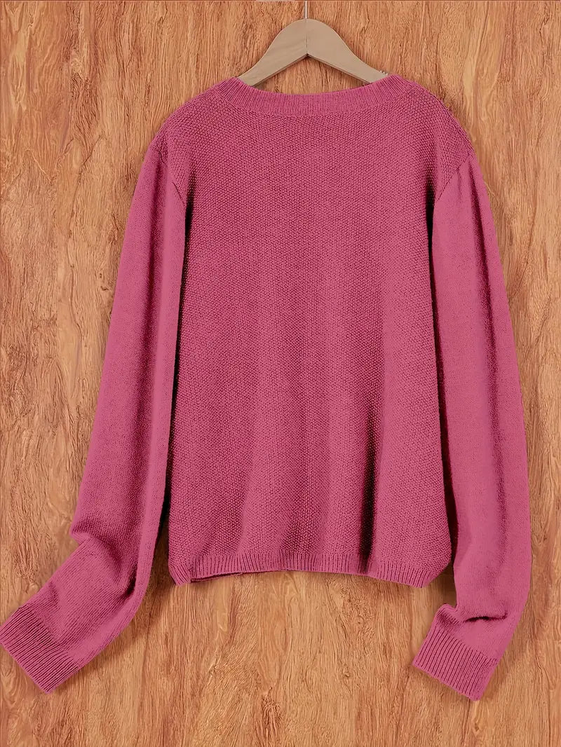 WW | Lässige Strickjacke Für Damen