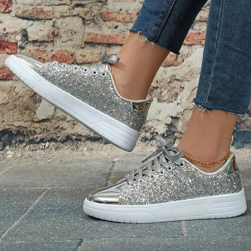 WW | Glittering sneakers with sequins