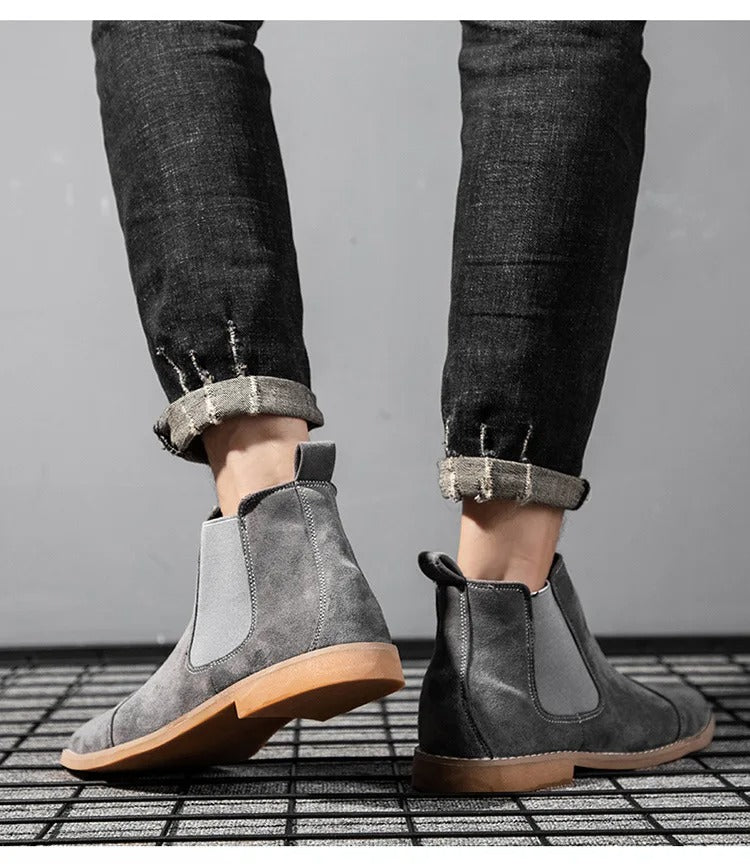 WW | Wildleder Chelsea Boots Für Herren Stilvoll & Nachhaltig