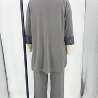 WW | Elegantes Dreiteiliges Strickjacken Set