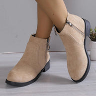 WW | Chunky-Heeled Ankle Boots