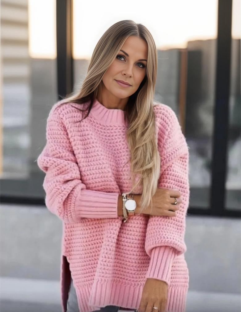 W&W Mode Pullover | Weicher Gestrickter Pullover für Damen