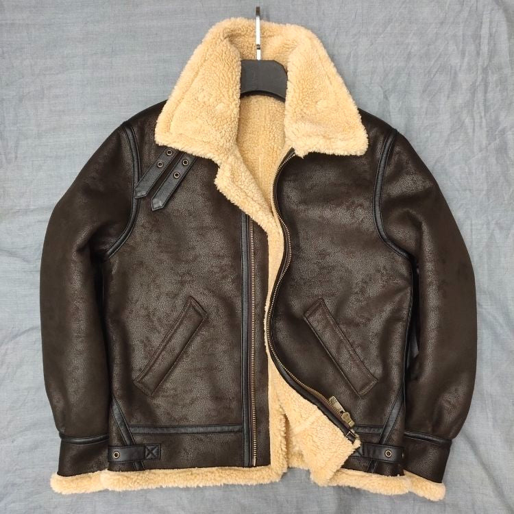 W&W Mode | Leichte, Mit Wolle Gefütterte Jacke