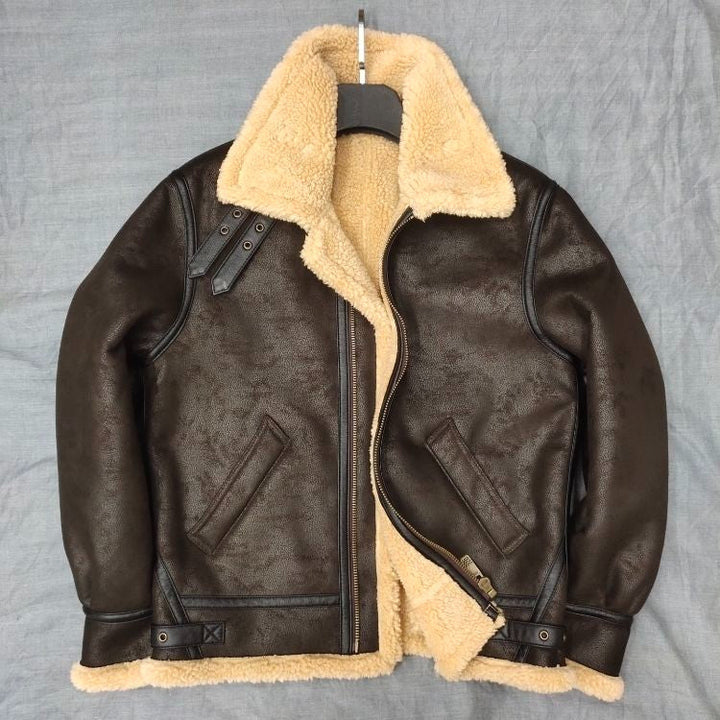 W&W Mode | Leichte, Mit Wolle Gefütterte Jacke