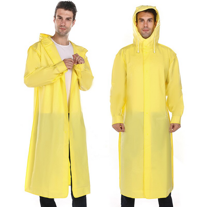 W&W Mode - Erleben Sie Komfort Im Regen Mit Dieser Unisex-Regenjacke