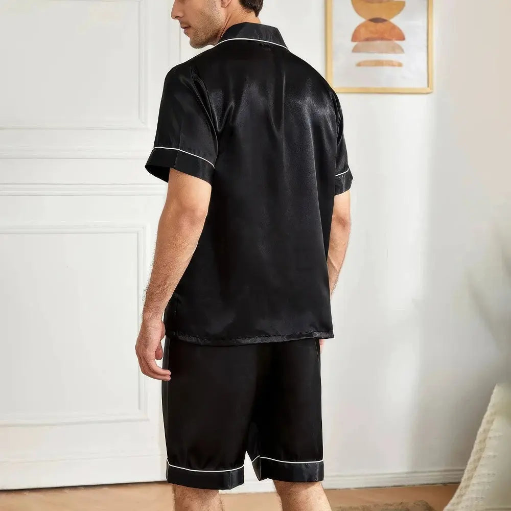 W&W Mode | Pyjama Shirt Und Hose Für Herren