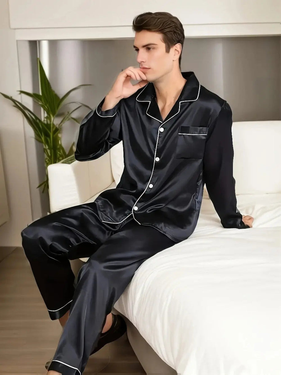 WW | Pyjama Satz Aus Seiden Satin