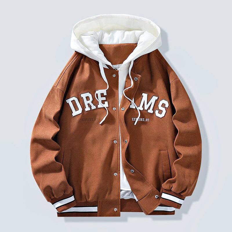 WW | Kapuzenjacke mit Buchstaben-Print