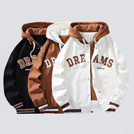 WW | Kapuzenjacke mit Buchstaben-Print