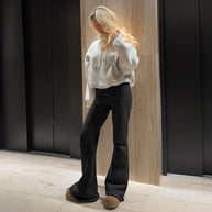 WW | Low Waist Soft Flare Hose