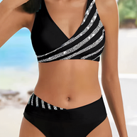 WW | Bikini Sommer Gestreift Luxus