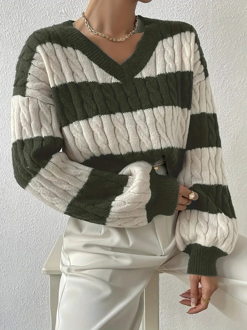 WW | Gestreifter Pullover