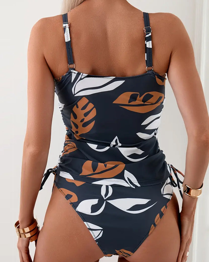 WW | Sexy Badeanzug mit Blattmotiv