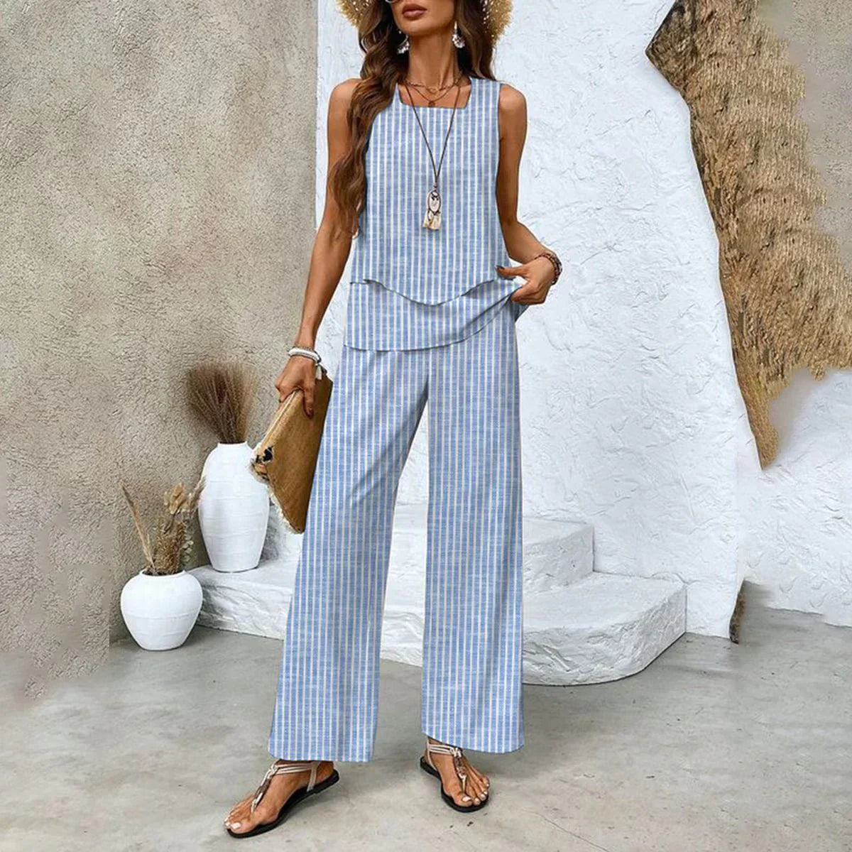 WW | Kaya Trendiges 2-Teiliges Sommer-Set