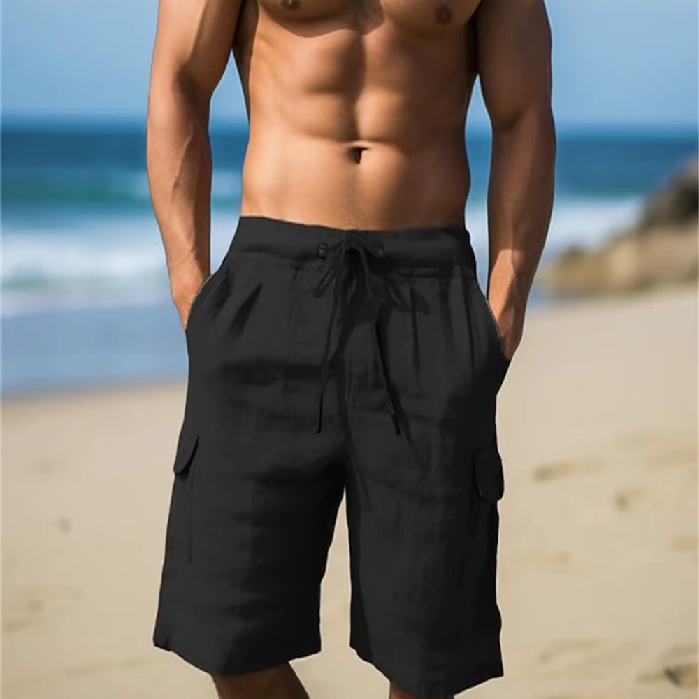 WW | Sommerliche Herren Leinenshorts Für Maximalen Komfort