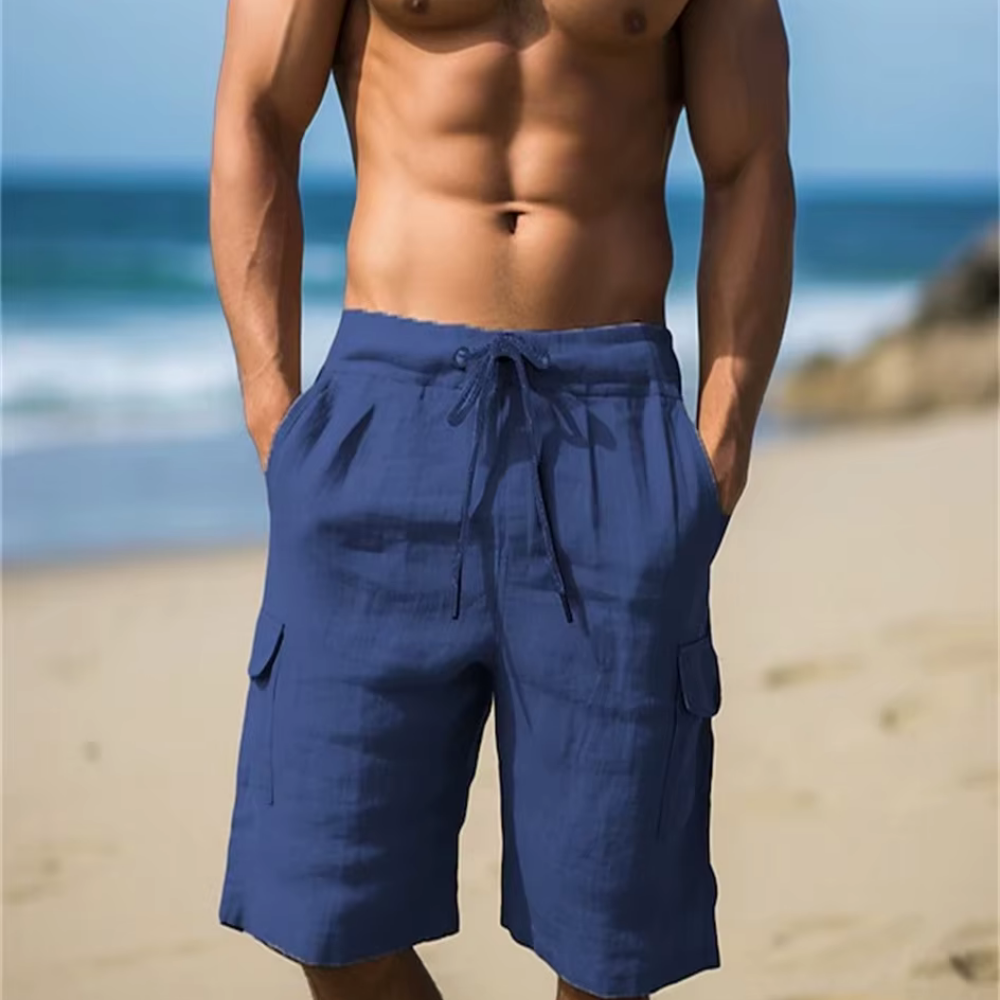 WW | Sommerliche Herren Leinenshorts Für Maximalen Komfort