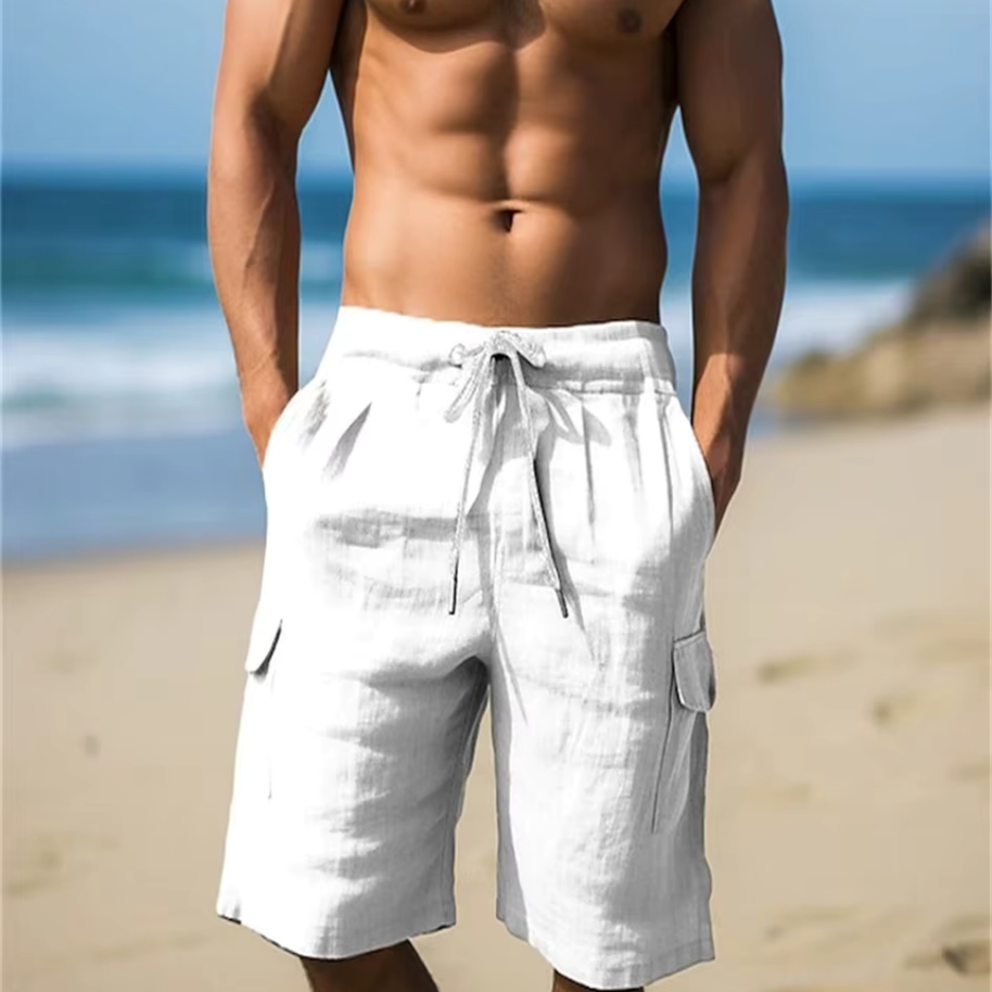 WW | Sommerliche Herren Leinenshorts Für Maximalen Komfort