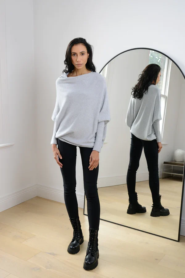 Mariemi™ - Asymmetrisch Drapierter Pullover