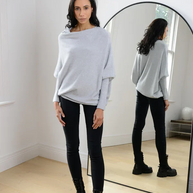 Mariemi™ - Asymmetrisch Drapierter Pullover