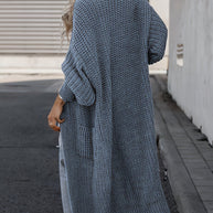 WW Strickcardigan Aus Wolle Mit Taschen Für Damen | Perfekt Für Den Alltag