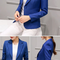 Lässig Taschen Kurz Blazer