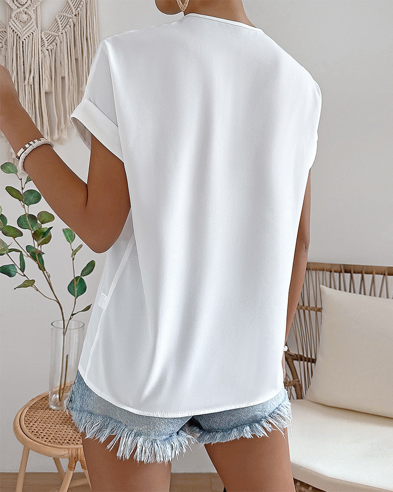 WW | Bluse mit eleganten Fledermausärmeln