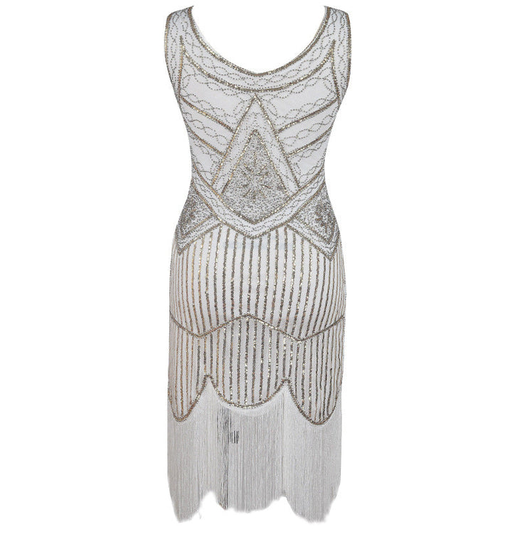 W&W Mode | 1920Er Gatsby-Kleid Schwarz Gold