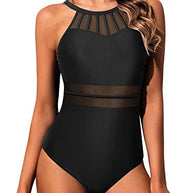 WW | Bauchkontrolle Halter Slimming Badeanzug Mesh Schwimmbekleidung Für Teenager Mädchen
