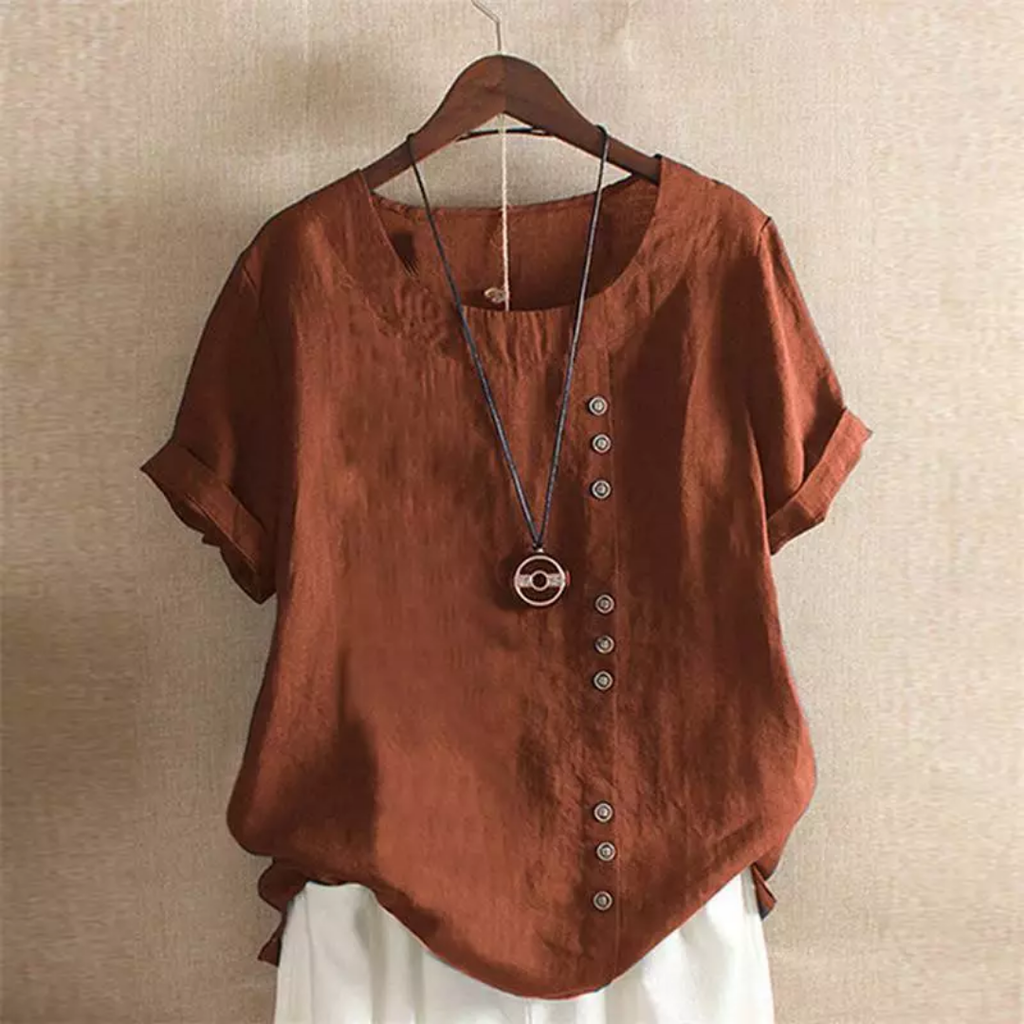 WW | Damen Kurzarm Bluse