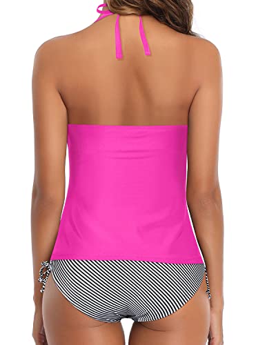 WW | Vollbedeckender Rückenfreier Tankini Mit Shorts Für Damen