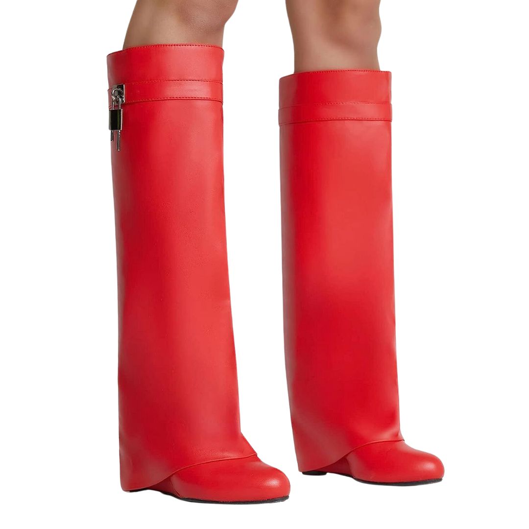 WW | Haifischstiefel aus Leder