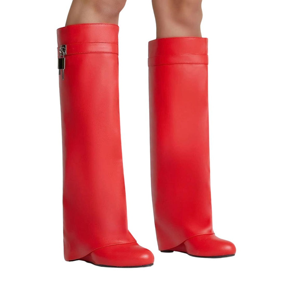 WW | Haifischstiefel aus Leder