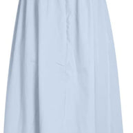 WW | Midi Kleid Spaghettiträger Quadratischer Ausschnitt Ausgestellter Rock Elegante Passform