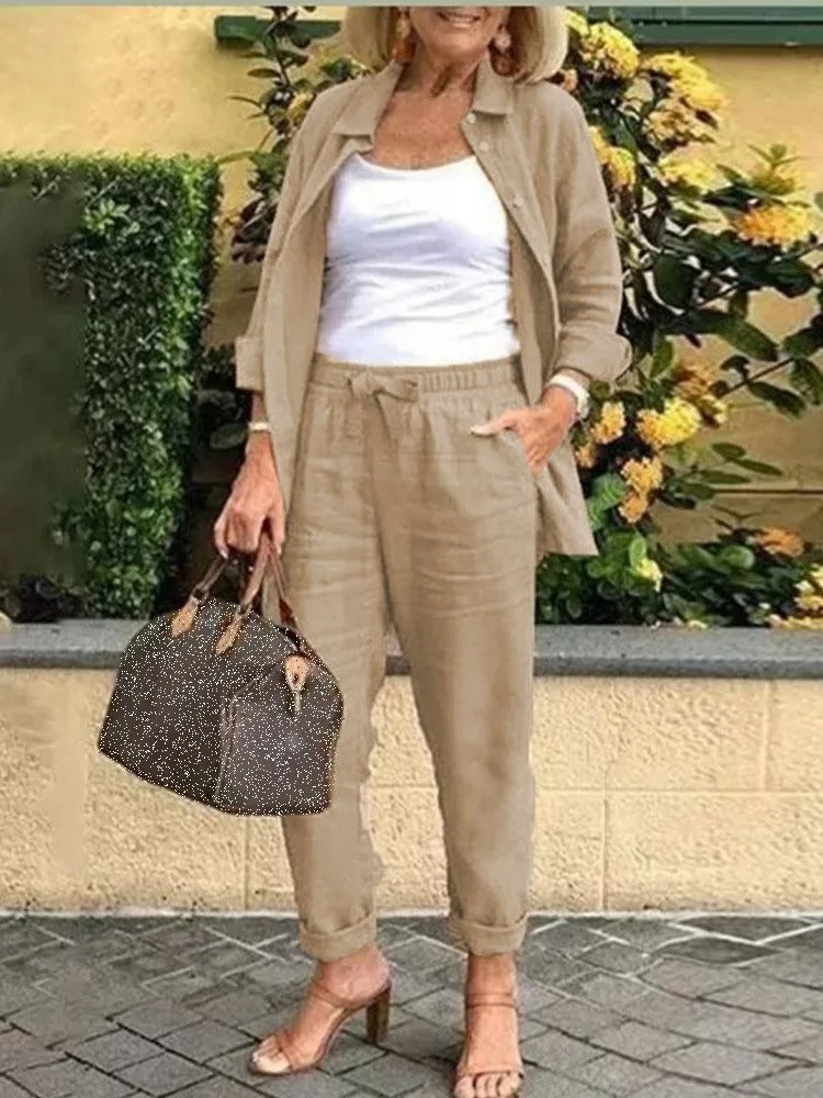 WW | Langarmshirt und Hosen Set