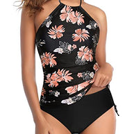 WW | Halter Tankini Zweiteilige Badeanzüge Mit Rücklosem Tankini Und Shorts