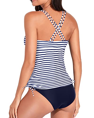 WW | Verstellbare Kreuzgurte Tankini Badeanzüge