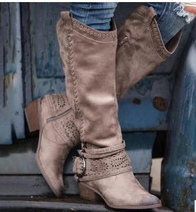 WW | Mittelhohe Damenknights Boots