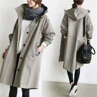 W&W - Trenchcoat mit Kapuze