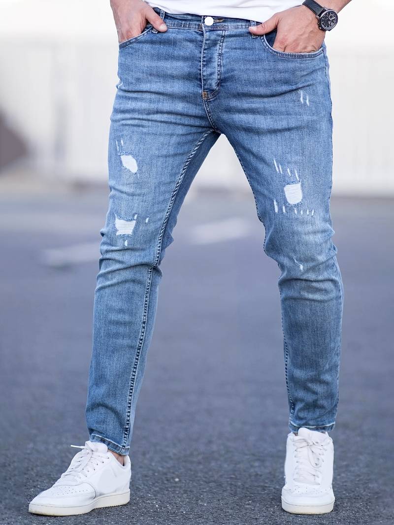 WW | zerrissene jeans für männer