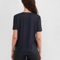 WW | Damen Ombre Sport T-shirt Mit Kurzen Ärmeln