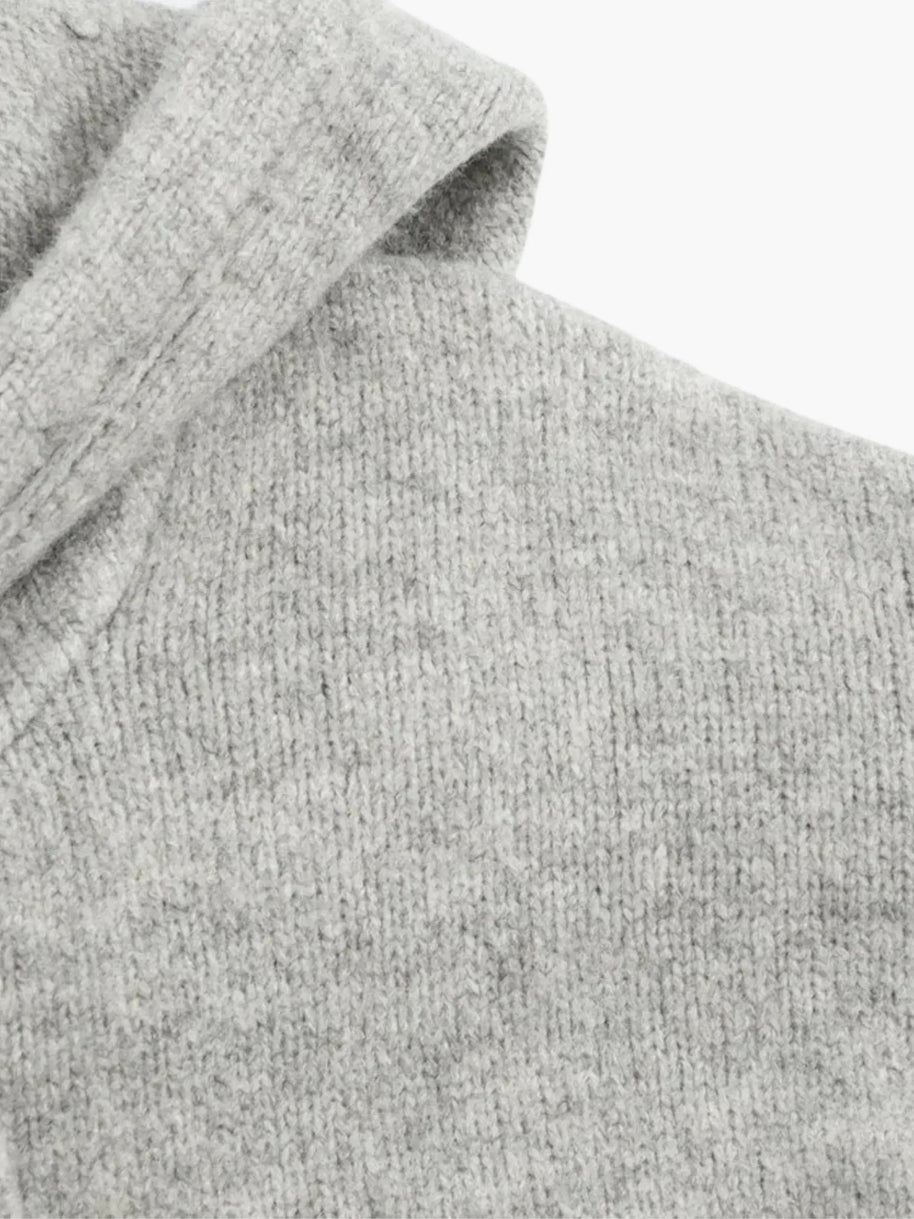 WW | Strickjacke Mit Kapuze Und Reißverschluss