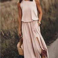 WW | Maxi Kleid - Einfaches Modal Boho Kleid in verschiedenen Farben
