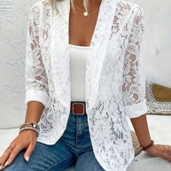 WW | Eleganter Blazer mit Spitze