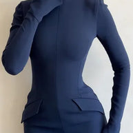 W&W | Elegantes Kurzes Kleid chic Frauen