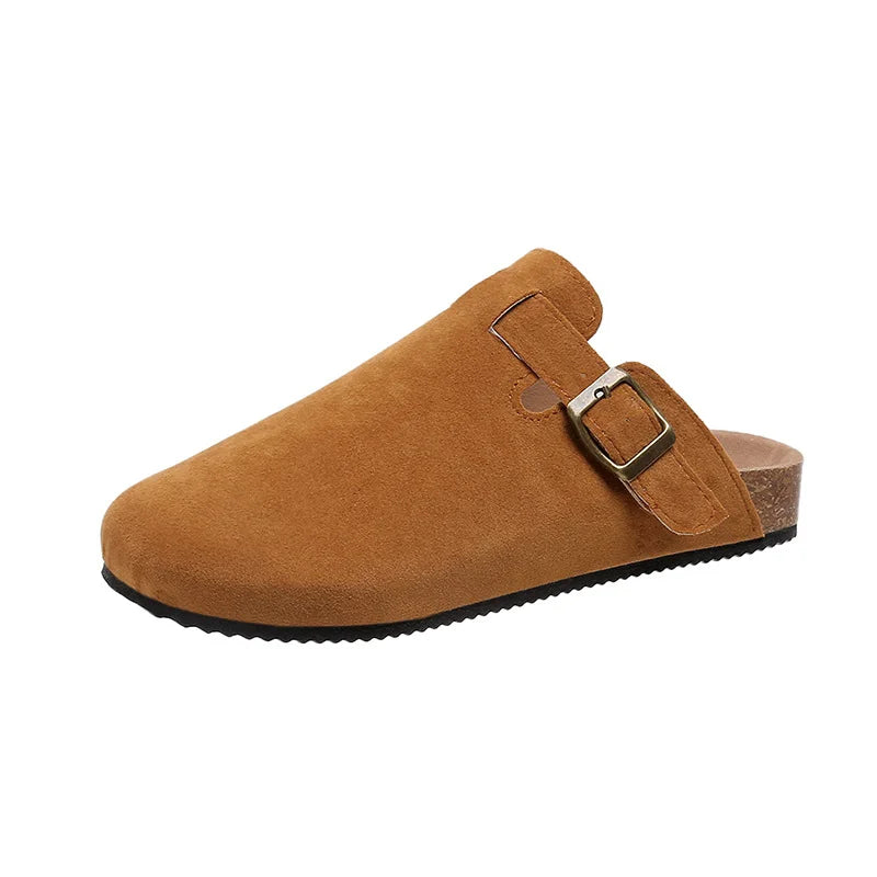W&W Mode | Orthopädische Leder Pantoffeln